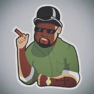 Sticker 🌟 BIG SMOKE by @fStikBot