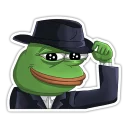Sticker 👌 Set of stickers frog Pepe 2016