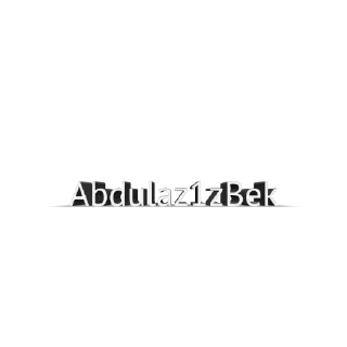 Sticker 🤓 Abdulaz1zbek