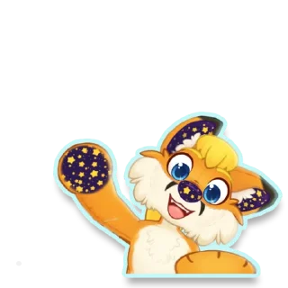 Sticker 👋 Plushie Ranfox By LuniqueKero