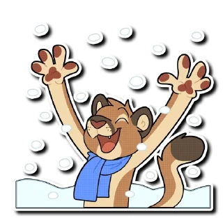 Sticker ❄️ Mountain Lion