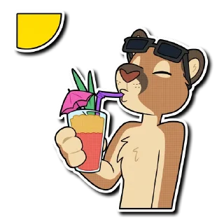 Sticker 🍹 Mountain Lion