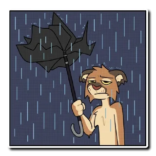 Sticker ⛈ Mountain Lion