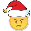 Sticker 😠 Emoji Christmas 🎄 ~by @RoTeY