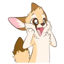 Sticker ❗️ Fennec Stickers by Pulex