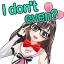 Sticker 🤓 Kizuna AI Stickers