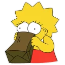 Video sticker 😨 The Simpson