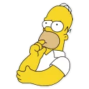 Sticker ❓ The Simpson