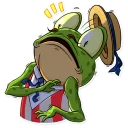 Video sticker 😨 Mr. Ribbit