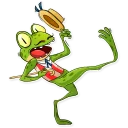 Sticker 💃 Mr. Ribbit