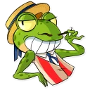 Sticker 👨 Mr. Ribbit