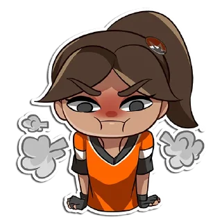 Video sticker 😡 Isabella the Monero Girl