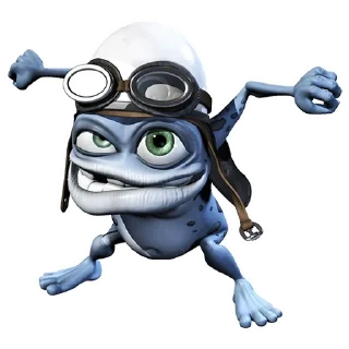 Sticker 🤨 Crazy Frog