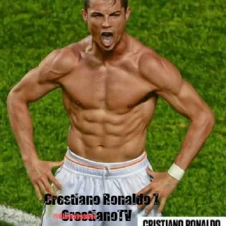 Sticker 👑 Crestiano Ronaldo 7 by @gostickerbot