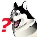 Sticker 😅 Husky memes