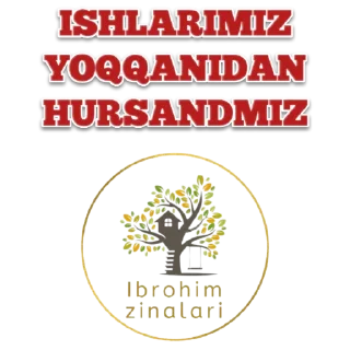 Sticker 😄 IBROHIM_ZINALARI