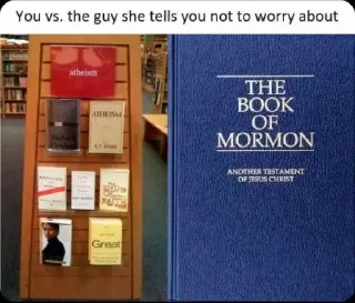 Sticker 🐔 Mormon Supremacist