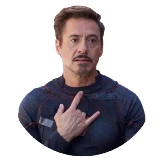 Sticker 🤟 Robert Downey Jr. @S1ick3r