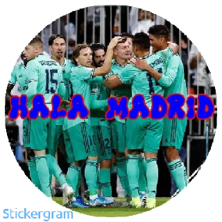 Sticker 👑 Real madrid