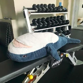 Sticker 🏋️‍♀️ ikea shark