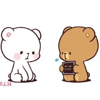 Sticker 😁 @S_i_Bi (Milk & Mocha )