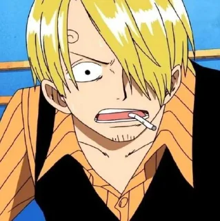 Sticker 🚅 Sanji