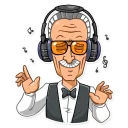 Sticker 😋 Stan Lee