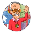 Sticker 👋 Stan Lee