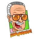 Sticker 😂 Stan Lee