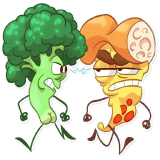 Sticker 🥦 Pizza Dude
