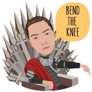 Sticker 🗡 Game Of Thrones by Mirror AI