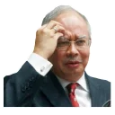 Sticker 😫 najib