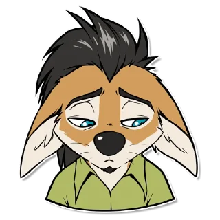 Sticker 😔 Kory Jackal