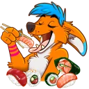 Sticker 🍣 AviFoxExpansion