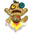 Sticker 😤 Voodoo Doll Chumbo