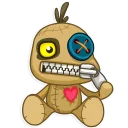 Sticker 🤐 Voodoo Doll Chumbo