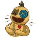 Sticker 😄 Voodoo Doll Chumbo