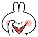Video sticker 😀 Spoiled Rabbit \Face2\ [@Stikeram] [SeRaMo.iR]