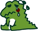 Sticker 😢 Cro :: @line_stickers