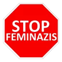 Sticker ✋ STOP FEMINAZIS