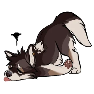 Sticker 😔 M0M0WOlf