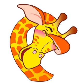 Sticker 😊 Giraffe_Shtogren