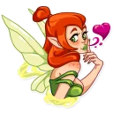 Sticker 😘 Green Fairy