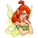 Sticker 😢 Green Fairy