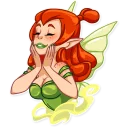 Sticker ☺️ Green Fairy