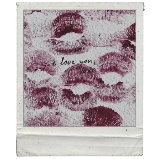 Sticker 💌 {my kiss for you}