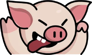 Sticker 🤪 LIHKG Pig