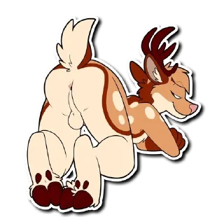 Sticker 🍑 FurryButts