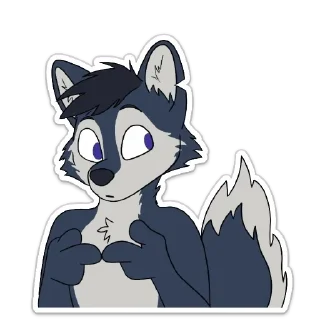 Sticker 🙄 ManuTheWolf V2