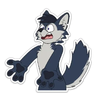 Sticker 😡 ManuTheWolf V2